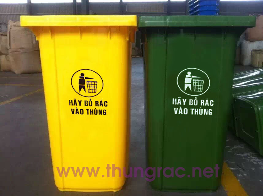 Thùng rác nhựa 240 lít